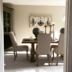 Staged Farmhouse Dining Room
